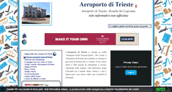 Desktop Screenshot of aeroportoditrieste.com